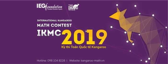 Thông tin kỳ thi Toán Quốc tế Kangaroo - IKMC 2019